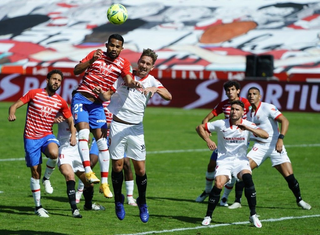 Balance desfavorable al Granada CF en su duelos ante el Sevilla 