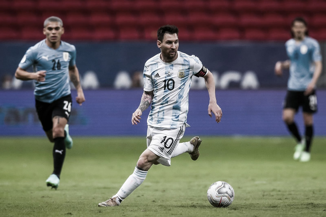 Uruguay no puede detener a Messi