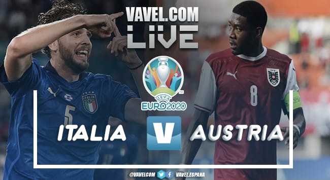 Resumen Italia vs Austria en la Eurocopa 2021 (2-1)