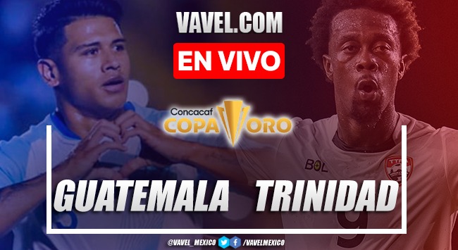 Goles y resumen del Guatemala 1-1 Trinidad y Tobago en Copa Oro 2021