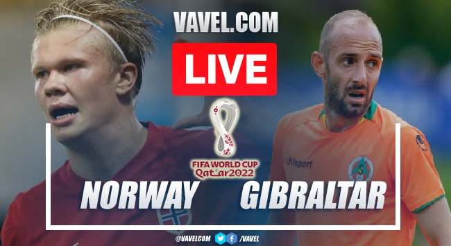 Goals and Highlights: Norway 5-1 Gibraltar in FIFA 2022 World Cup Qualifiers