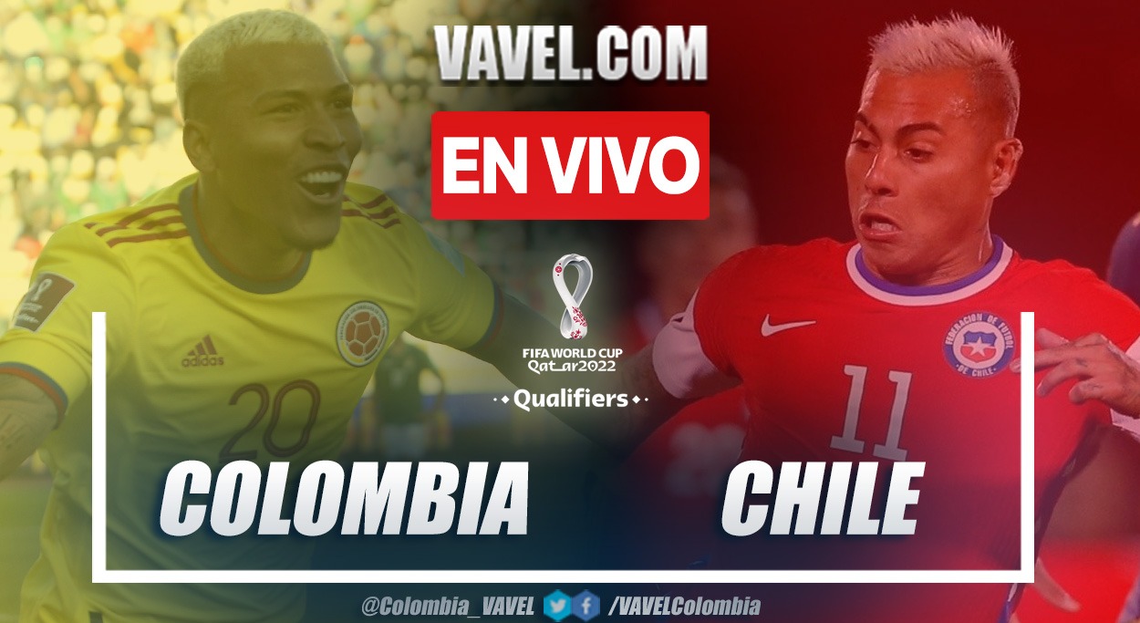 Resumen: Colombia 3-1 Chile en las Eliminatorias Catar 2022