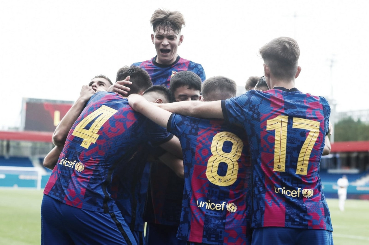 El FCB
Juvenil A se exhibe ante el FC Bayern en su estreno en Europa El FCB
Juvenil A se exhibe ante el FC Bayern en su estreno en Europa