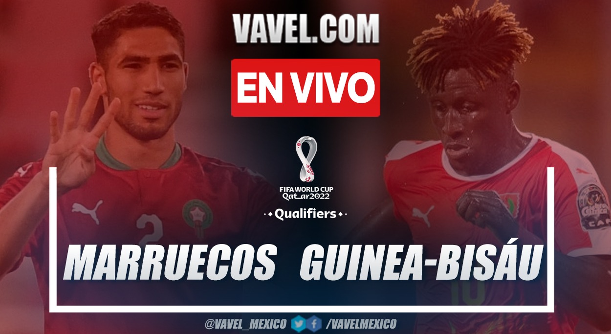 Resumen y goles: Marruecos 5-0 Guinea-Bisáu en Eliminatorias africanas