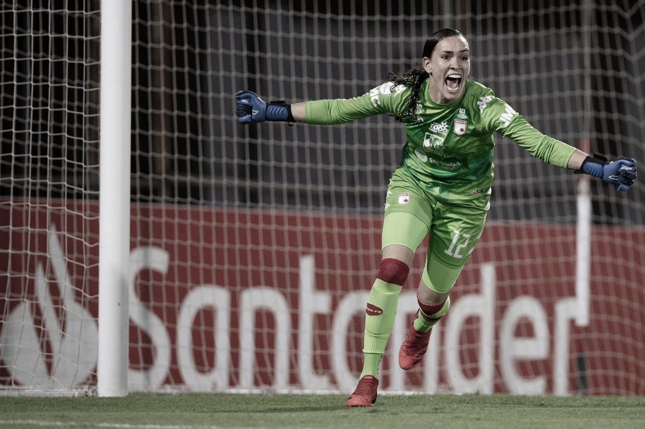 Katherine Tapia clasifica a  Independiente Santa Fe en una final histórica