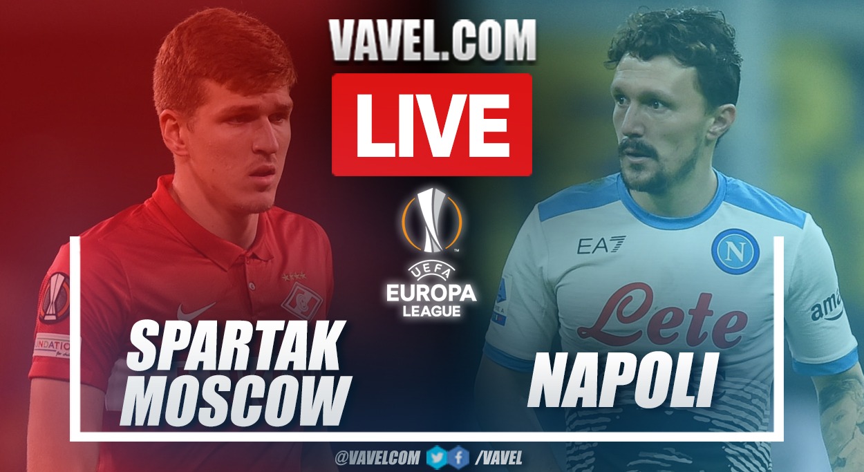 Highlights and Goals: Spartak Moscow vs SSC Napoli in UEFA Europa League