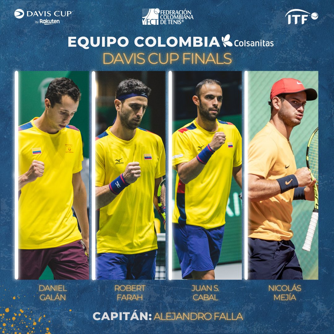 Resumen: Italia 2-1 Colombia por la fecha 1 de la Copa Davis 2020-21