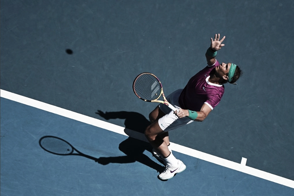 Resumen Karen Khachanov 1-3 Rafael Nadal en Australian Open