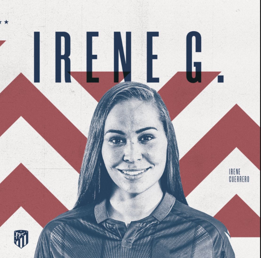 
Irene
Guerrero, primer fichaje para el Atlético de Madrid Femenino
2022/2023