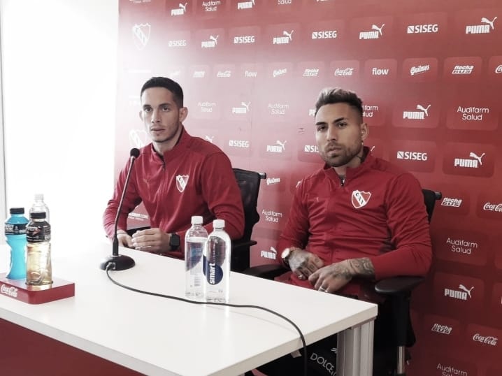 Damián Batallini e Iván Marcone hablaron de cara a los próximos partidos de Independiente