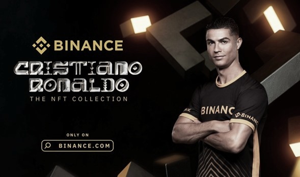 Cristiano Ronaldo llega a Binance