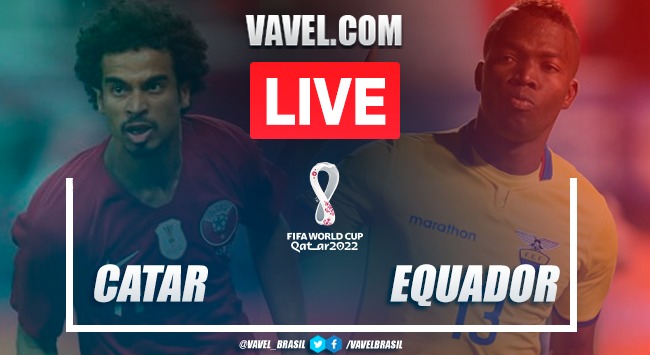 QATAR X EQUADOR AO VIVO - COPA DO MUNDO 2022 