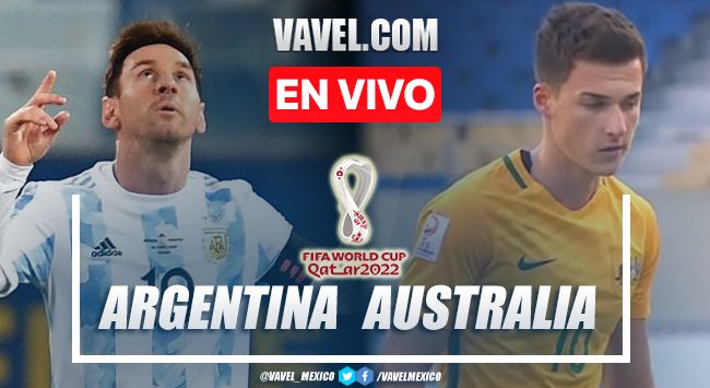 Goles y Resumen del Argentina 2-1 Australia en Mundial Qatar 2022