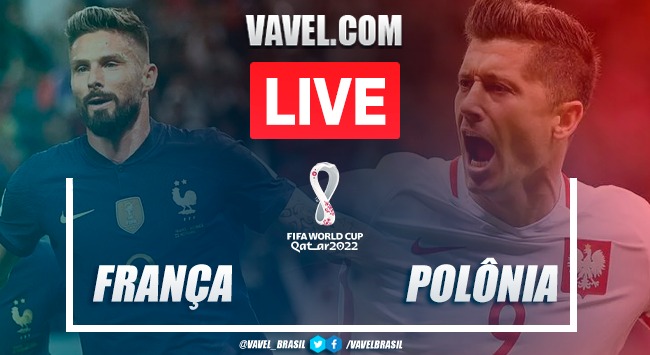 FRANÇA X POLÔNIA AO VIVO - COPA DO MUNDO 2022 AO VIVO - OITAVAS DE FINAL 