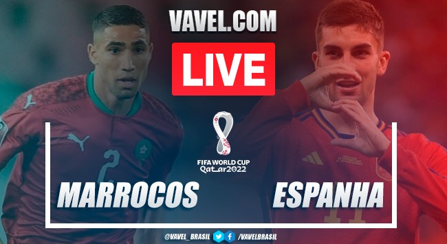 Melhores momentos de Marrocos x Espanha pela Copa do Mundo (0-0)