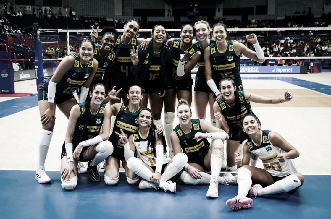 Pontos e melhores momentos Brasil 3x2 Sérvia pela Liga das Nações de vôlei feminino