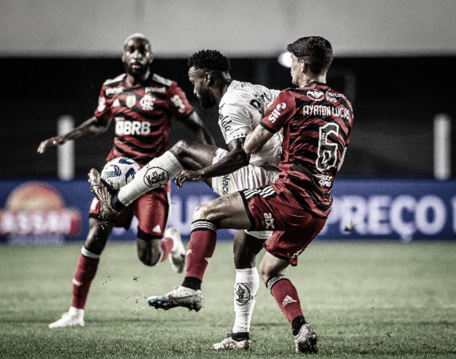 Gols e melhores momentos Flamengo 1x2 Santos pelo Campeonato Brasileiro