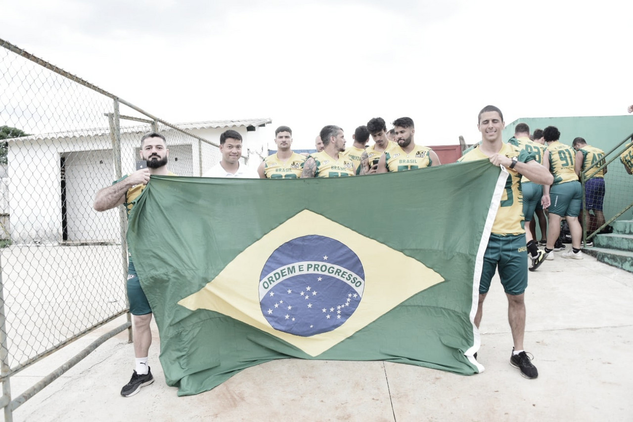 Futebol Americano: Brasil Onças encara a Colômbia em estreia no Sul Americano