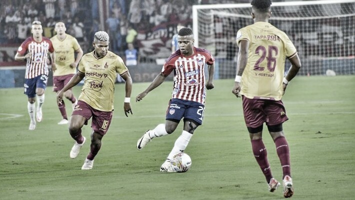 Resumen y goles: Pereira 3-3 Junior en Liga BetPlay