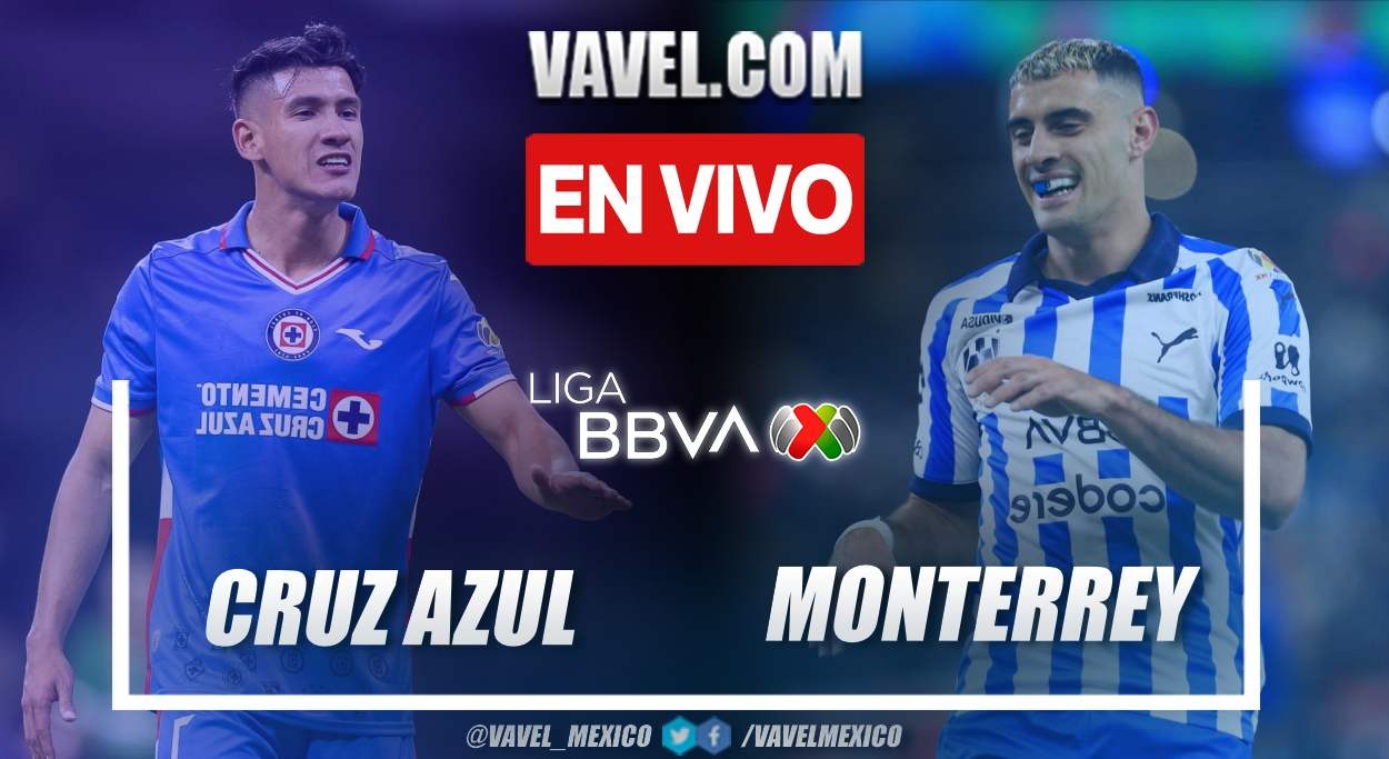 Goles y Resumen del Cruz Azul 2-1 Monterrey en la Liga MX