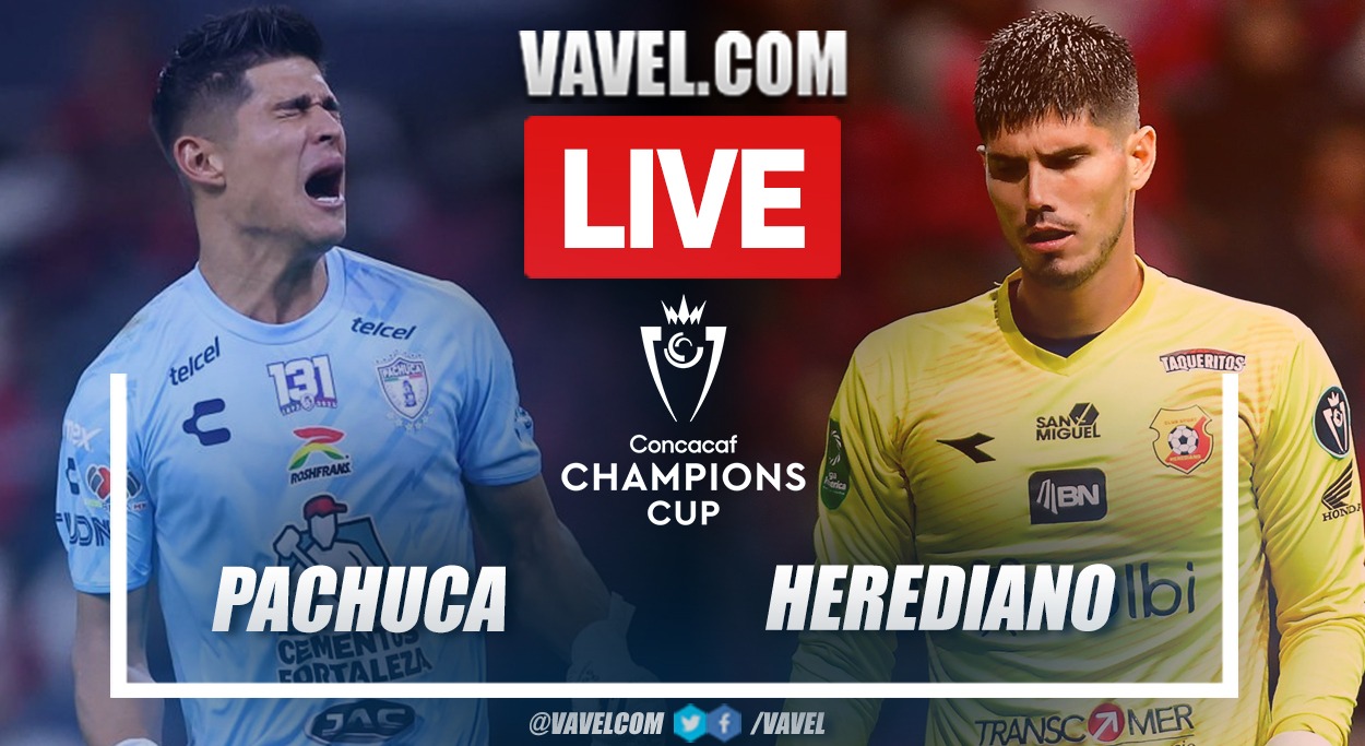 Pachuca vs Herediano LIVE
Score Updates in CONCACAF Champions Cup Match | 04/11/2024