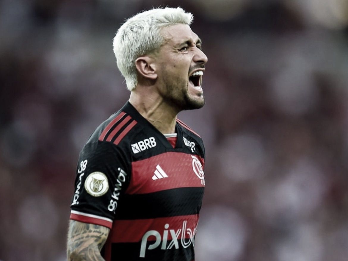 Arrascaeta brilha, Flamengo bate o lanterna Atlético-GO e assume a  liderança do Brasileirão - VAVEL Brasil