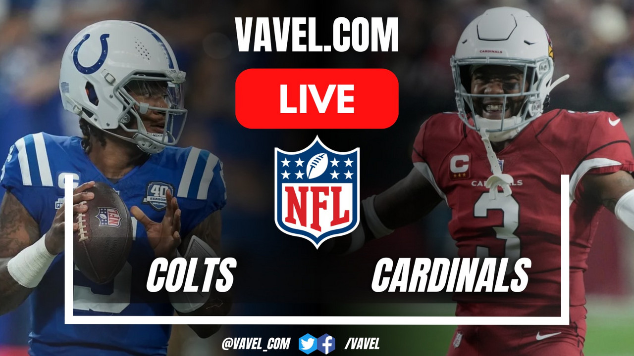 Arizona Cardinals vs. Indianapolis Colts LIVE score updates, stream