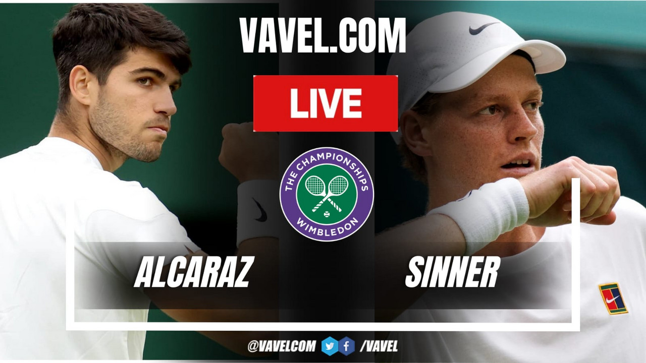 Alcaraz vs Sinner LIVE Updates: Jannik Sinner is the champion! (6-4, 4-6, 4-6, 4-6) Alcaraz vs Sinner LIVE Updates: Jannik Sinner is the champion! (6-4, 4-6, 4-6, 4-6)