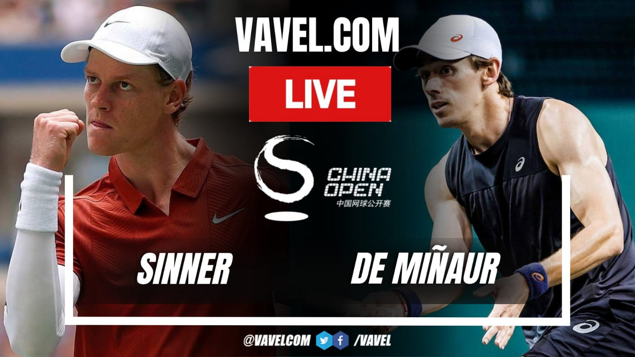 Highlights and Sets Sinner vs De Minaur (6-3, 4-6 y 6-2) | 09302025 -  VAVEL USA