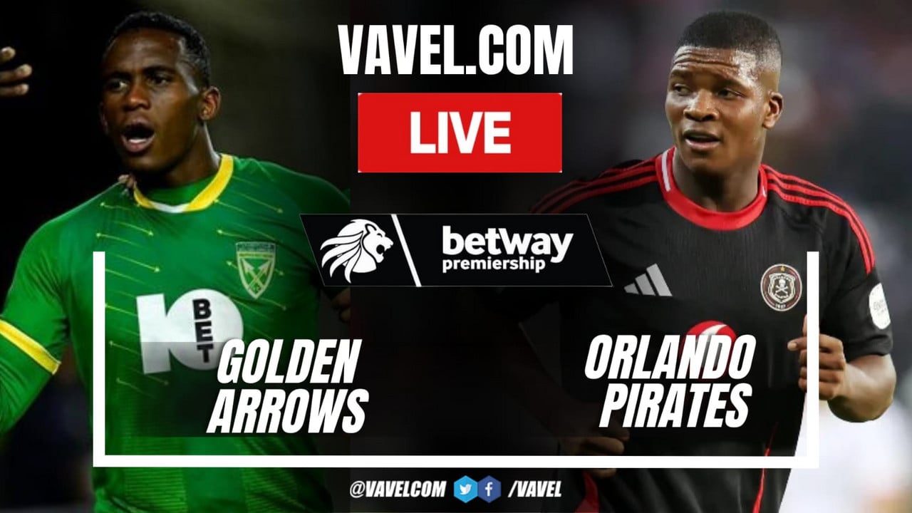 Highlights and Goals Golden Arrows vs Orlando Pirates (1-3) in Betway Premiership