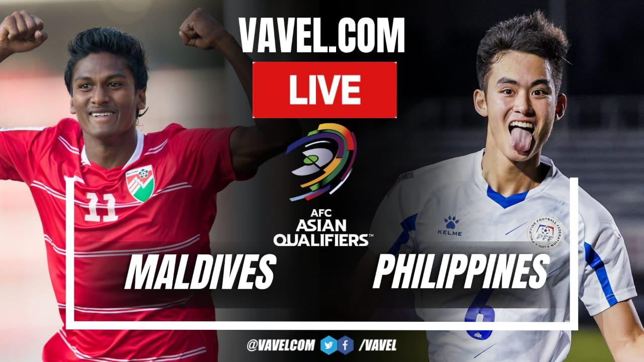 Maldives vs Philippines LIVE Score Updates in Asian Cup Qualifiers Match
