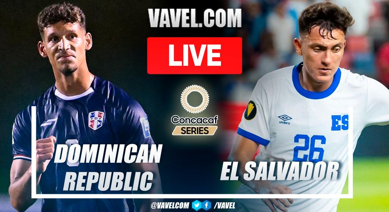 Summary: Dominican Republic 2-2 El Salvador in Concacaf Series