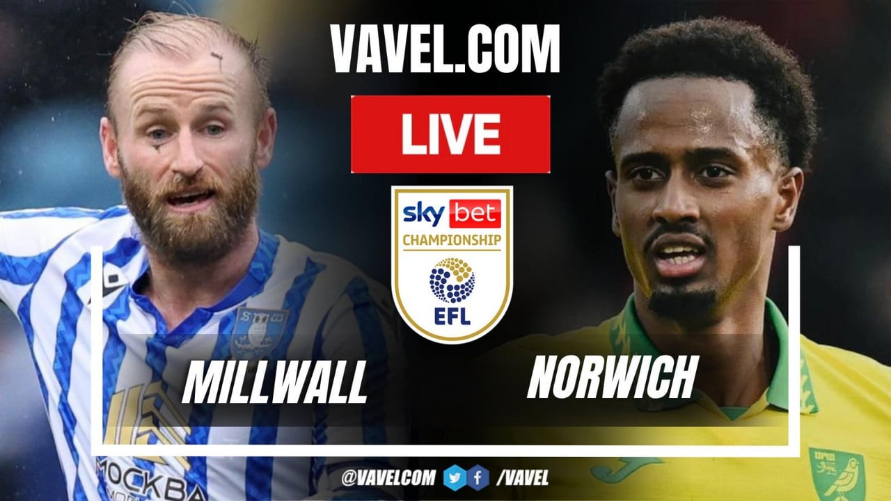 Highlights and goals of Millwall vs Norwich (1-2) in EFL Championship