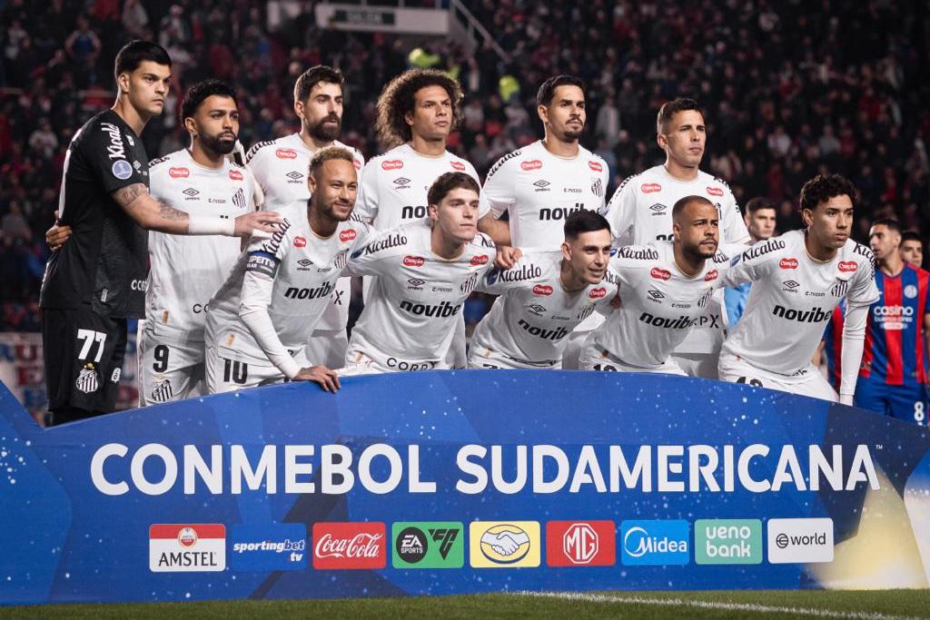 Santos empata com o San Lorenzo, segue sem vencer e permanece na lanterna do grupo na Sul-Americana