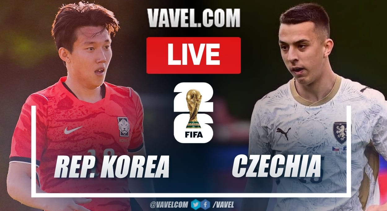 South Korea vs Czech Republic LIVE Score Updates: (0-0)