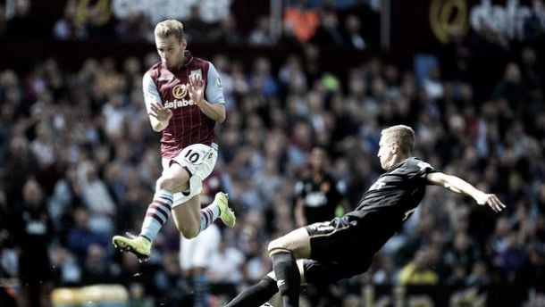 Aston Villa 2-1 Hull: Villa make it two wins in three with victory over Steve Bruce's Hull