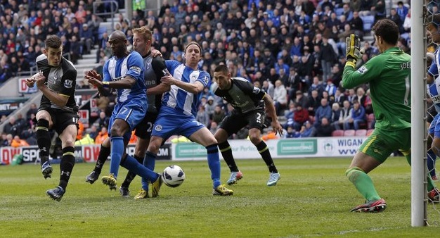 Tottenham, passo falso a Wigan: 2-2 e la corsa Champions si complica