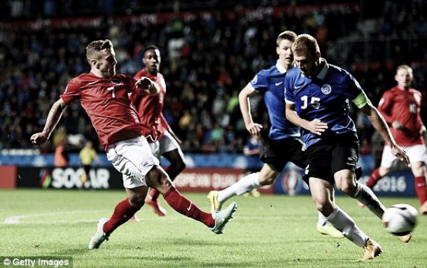 Arsenal in Estonia 0-1 England