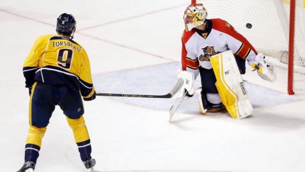 Panthers Steal Point - Predators; Lose in Shootout