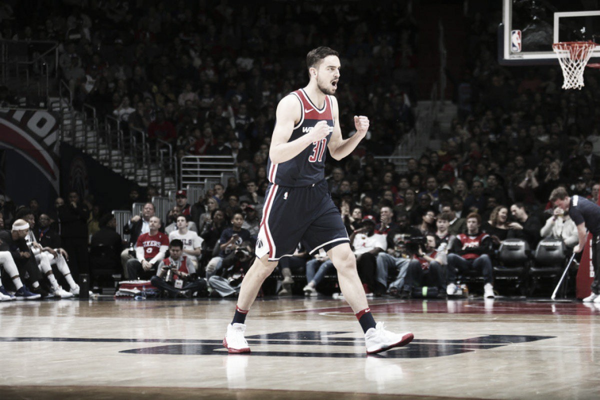 Washington cortó la racha de los 76ers Washington cortó la racha de los 76ers