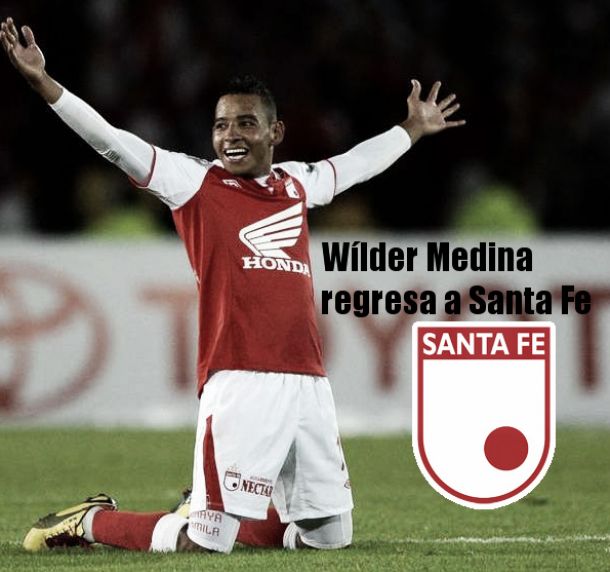 Wilder Medina regresa a Santa Fe