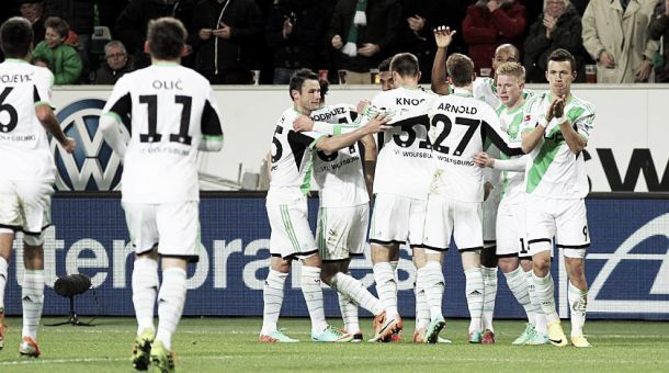 El Wolfsburgo gana un duelo de estados de ánimo