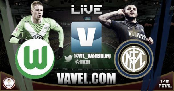 Resultado Wolfsburgo - Inter de Milán  (3-1)