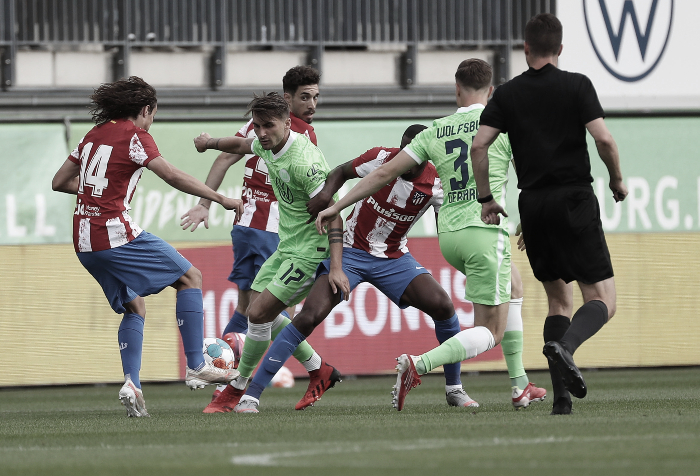 Wolfsburg, de victoria a derrota en amistoso contra Atlético de Madrid