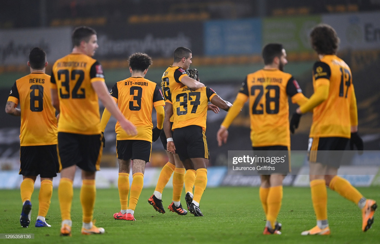 wolverhampton wanderers f.c. vs arsenal lineups