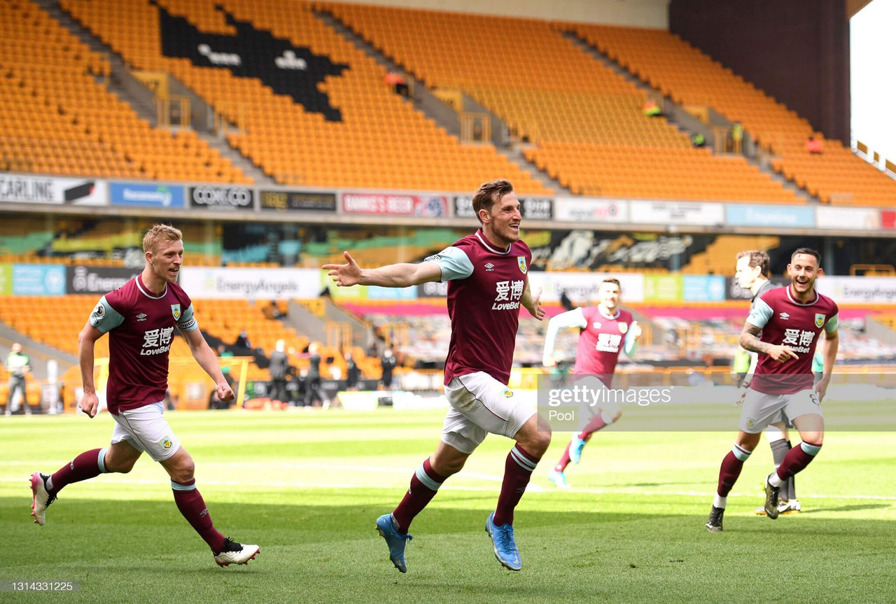 Wolves 0-4 Burnley: Wood scores first-half hat-trick to steer Clarets away from relegation zone