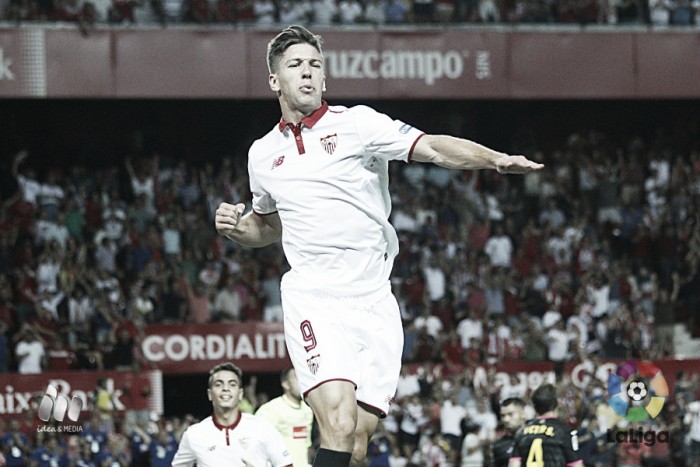Com dois de Vietto, Sevilla bate Espanyol em partida espetacular de dez gols Com dois de Vietto, Sevilla bate Espanyol em partida espetacular de dez gols