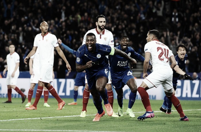 Histórico! Leicester bate Sevilla e avança às quartas da UCL de forma inédita
