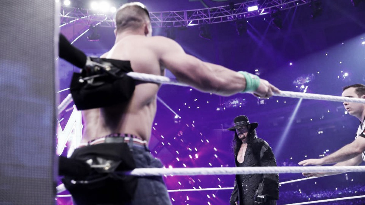Lesnar retiene en el regreso de 'The Undertaker'