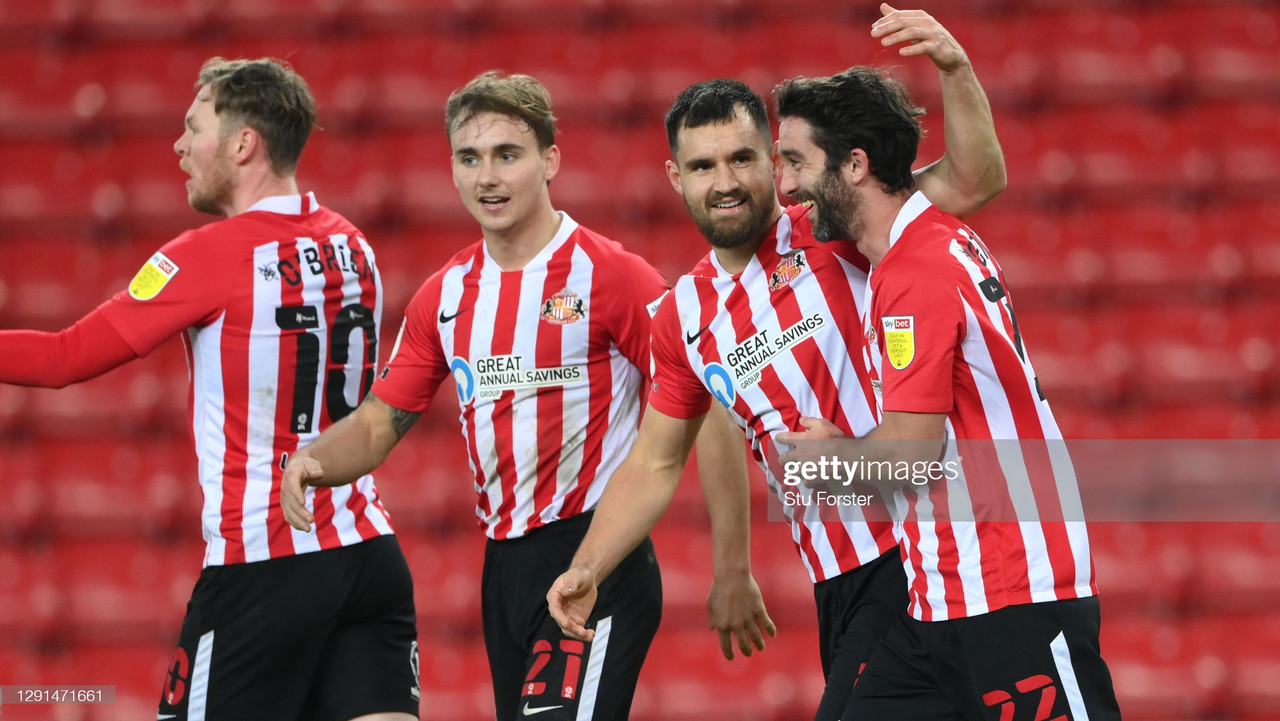 Sunderland 1-1 AFC Wimbledon: Wright volley salvages point for Black Cats 